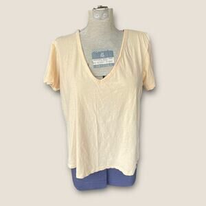 Forever 21 Yellow T-Shirt